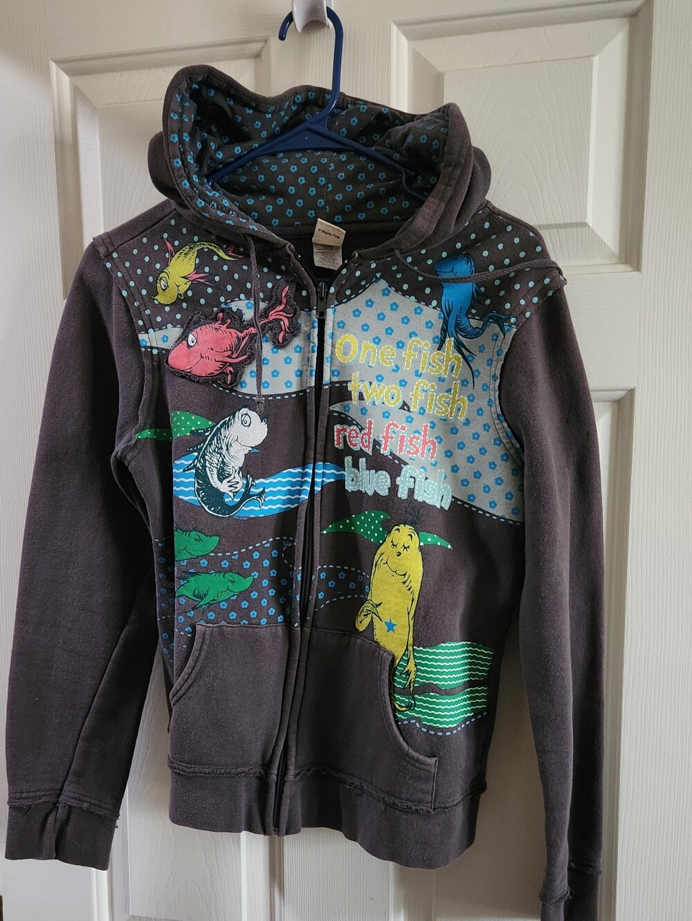 Vintage One Fish, Two Fish...Hoodie